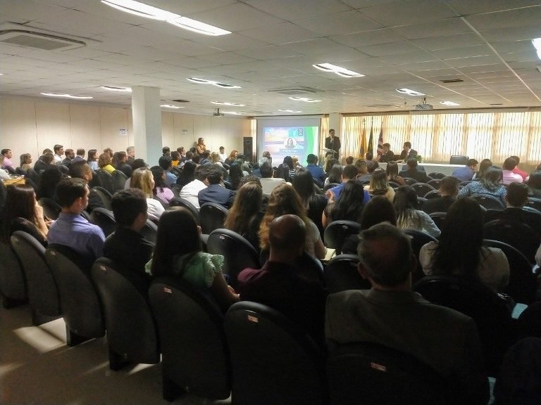Público prestigiou a palestra do procurador de Pernambuco, César Caúla